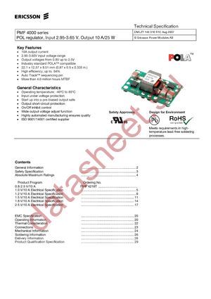 PMF4218TSR datasheet  